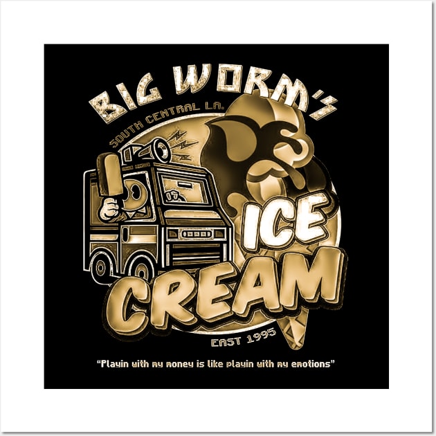 big worm Wall Art by podcast awak samo awak